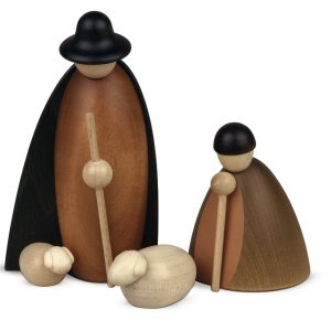 Hirtengruppe mit Schaf