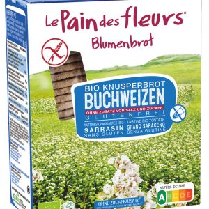 Bio Knusperbrot Buchweizen ohne Zusatz von Salz und Zucker