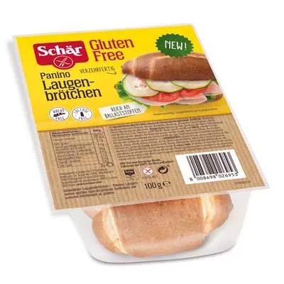 Schär, Panino Laugenbrötchen, 100 g Packung
