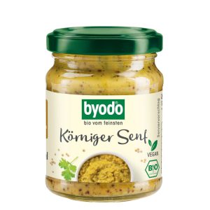 Byodo Körniger Senf, 125 ml