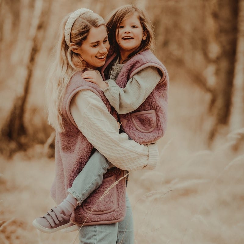 Wollweste Bodywarmer *Alpen Junior*, Lila – Bild 8