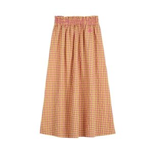 Rock ausgestellt Women *Vichy*, Multi/Orange