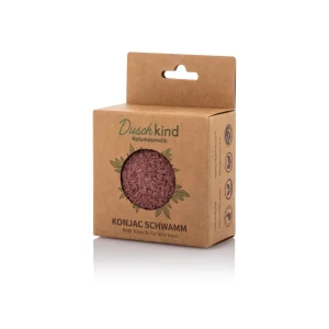 Duschkind Konjac Schwamm Rote Tonerde