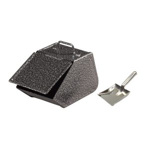 Kohlekasten mit Schaufel