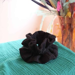 Scrunchie “kirikiri” aus Musselin