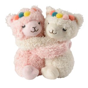 Kuschelfreunde Lamas mit Hirsekorn Lavendel Füllung