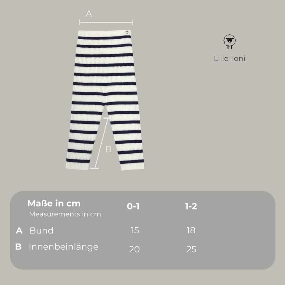 Leggings *Finn*, Rosewood, Merinowolle – Bild 5