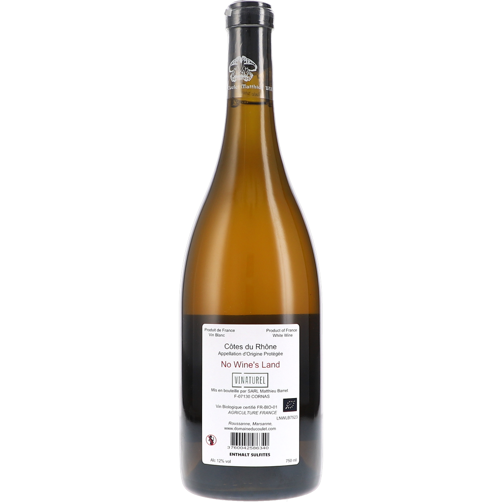 Côtes Du Rhône „No Wine’s Land“ blanc AOP 2023 – Bild 2