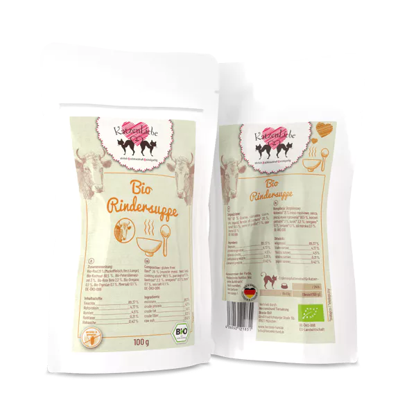 KatzenLiebe | Bio-Rindersuppe 100g