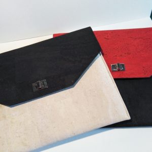 Korkgut – Kork mal anders | Tablethülle Darian Farbe WEIß – Schwarz