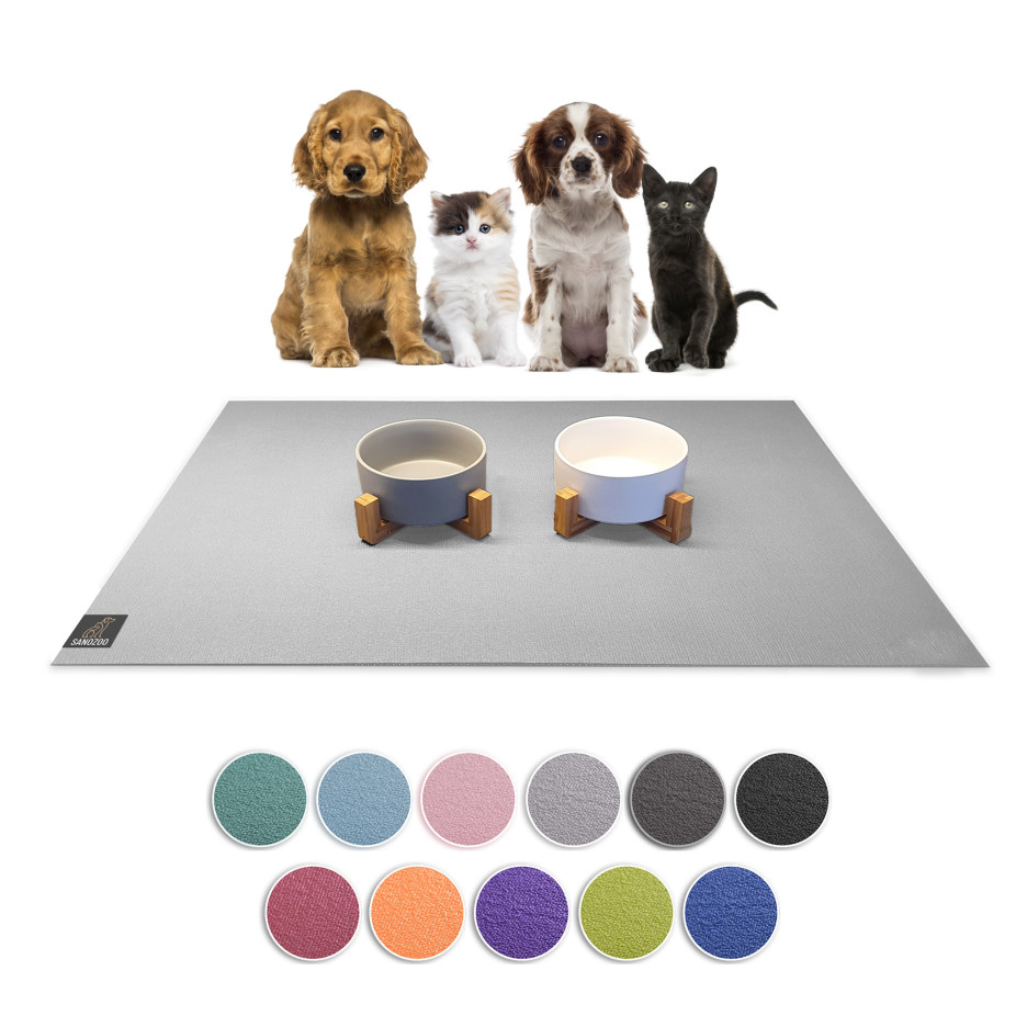 SANOZOO® – Napfunterlage, Öko-Tex, verschiedene Farben – Größe 80 x 140 cm – Bild 3