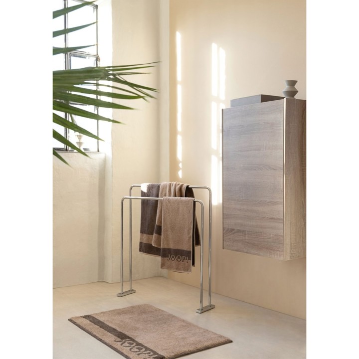 JOOP! Badteppich 141 LOGO STRIPES Sand 50 x 60 cm