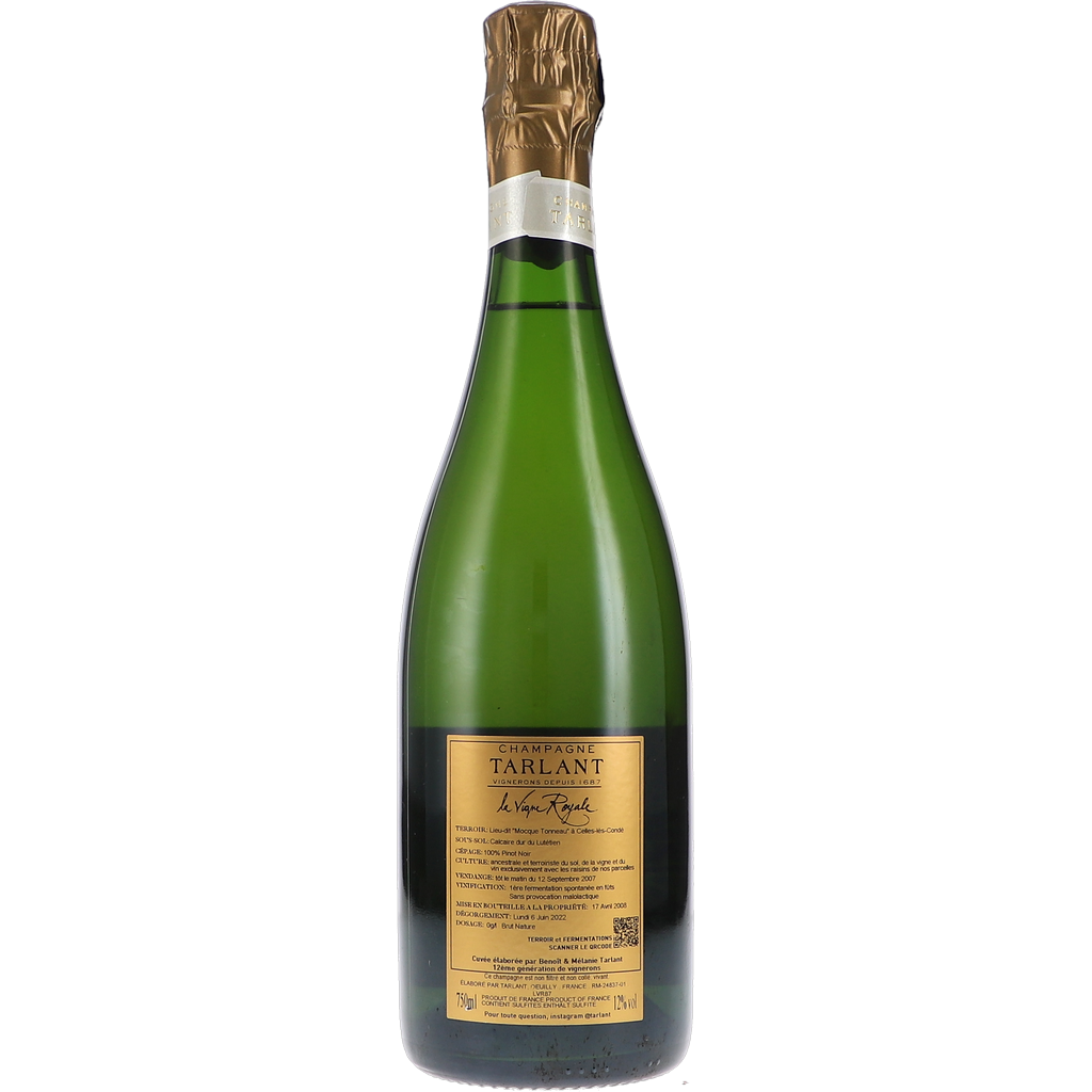 La Vigne Royale Brut Nature Blanc de Noirs 2007 – Bild 2